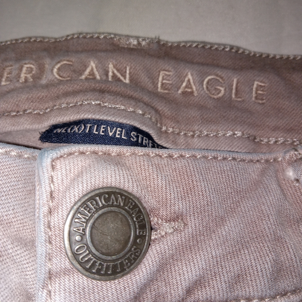 American Eagle Next Level Stretch Distressed Jeggings 12 - Picture 10 of 12
